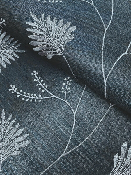 Laelynn Navy Wallpaper