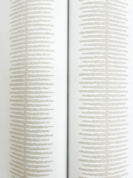 Tandem Stripe Taupe Wallpaper
