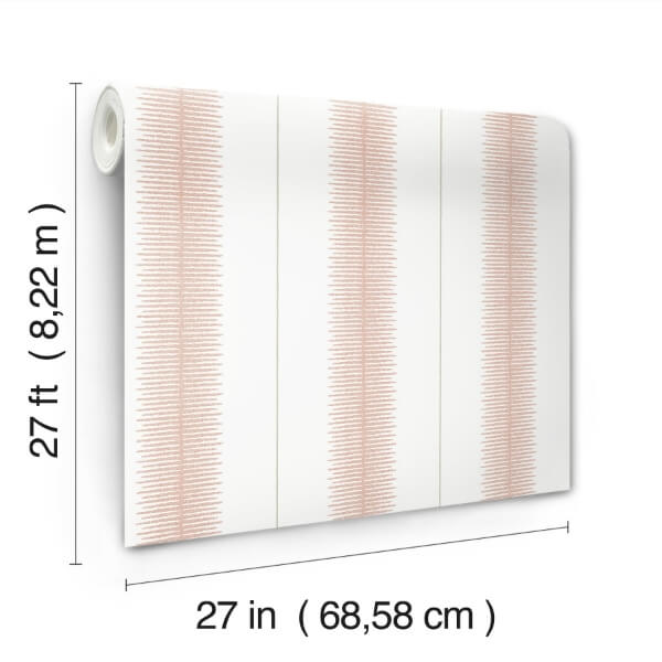 Tandem Stripe Brick Wallpaper