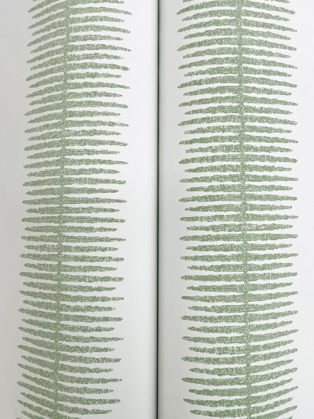Tandem Stripe Green Wallpaper