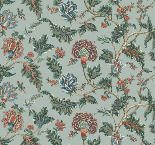 Monroe Teal Wallpaper