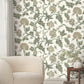 Monroe Green Wallpaper