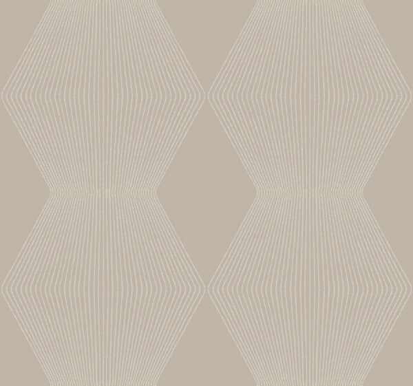 Diamond Legacy Taupe Wallpaper
