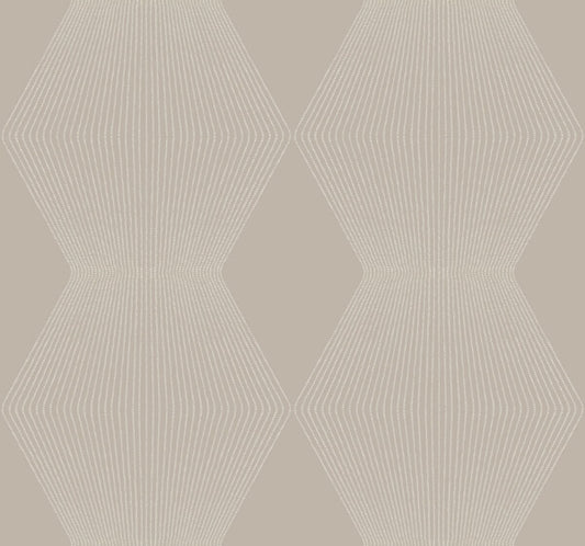 Diamond Legacy Taupe Wallpaper