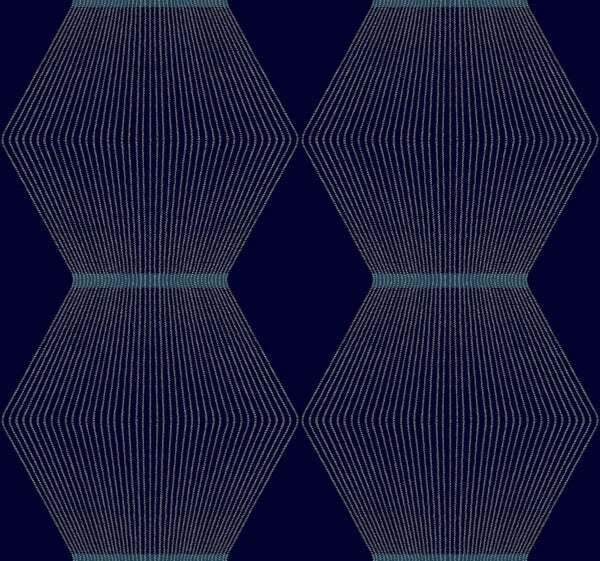 Diamond Legacy Navy Wallpaper