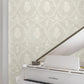 Royal Damask Soft Grey Wallpaper