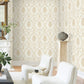 Royal Damask Soft Gold Wallpaper