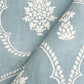 Royal Damask Blue Wallpaper