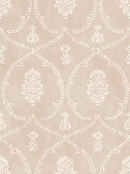 Royal Damask Blush Wallpaper
