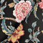 Courtyard Botanical Scarlet Wallpaper