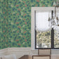 Peacock Estate Green Wallpaper