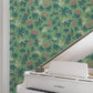 Peacock Estate Green Wallpaper