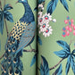 Peacock Estate Green Wallpaper