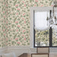 Peacock Estate Cream Wallpaper