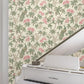 Peacock Estate Cream Wallpaper