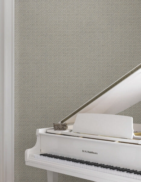 Regent Charcoal Wallpaper