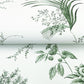 Floral Lace Green Wallpaper