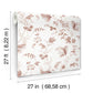 Floral Lace Brick Wallpaper