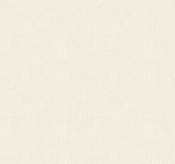 Passages Cream Wallpaper
