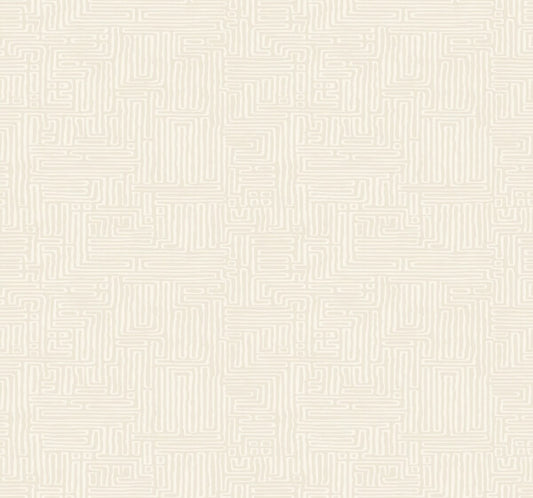 Passages Cream Wallpaper