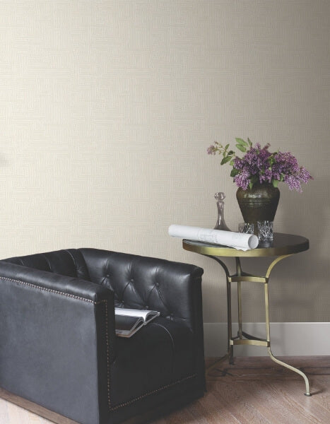 Passages Cream Wallpaper