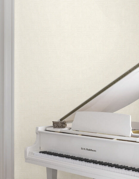 Passages Cream Wallpaper