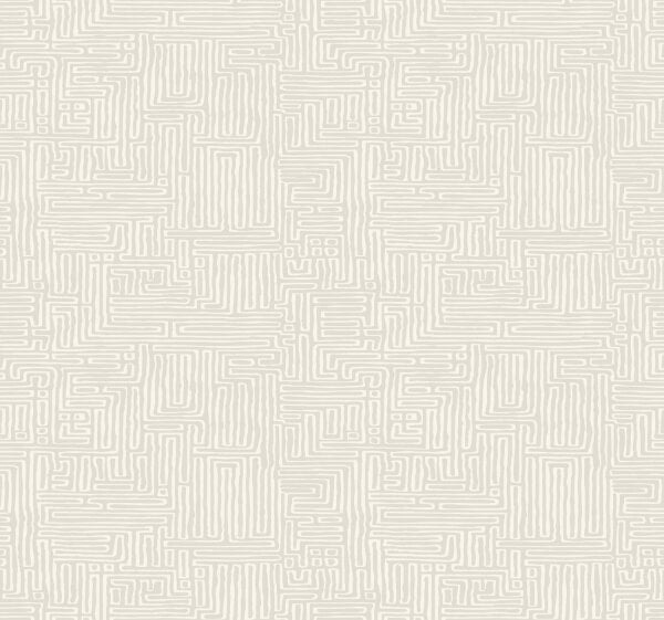 Passages Grey Wallpaper