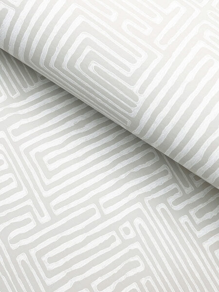 Passages Grey Wallpaper