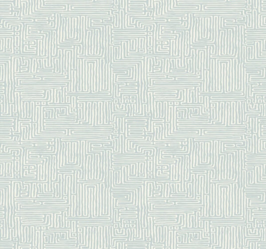 Passages Blue Wallpaper