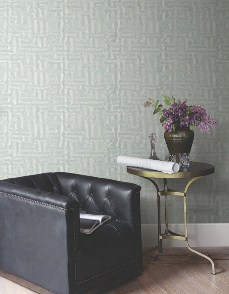 Passages Blue Wallpaper
