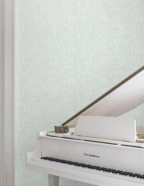 Passages Blue Wallpaper