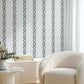 Abbey's Garland Aqua Wallpaper