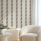 Abbey's Garland Ruby Wallpaper