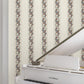 Abbey's Garland Coral Wallpaper