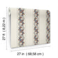 Abbey's Garland Coral Wallpaper