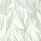 Peaceful Plume Light Blue Wallpaper