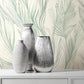Peaceful Plume Light Blue Wallpaper