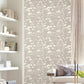 Botanical Fantasy Light Grey Wallpaper