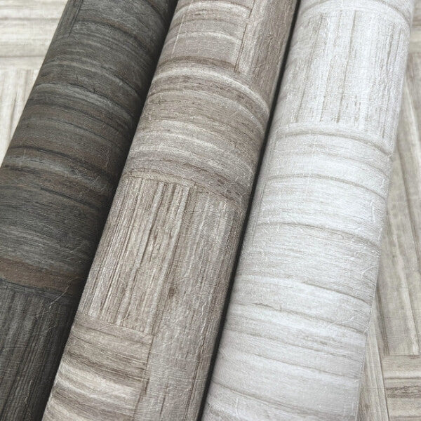 Tesselle White Wallpaper