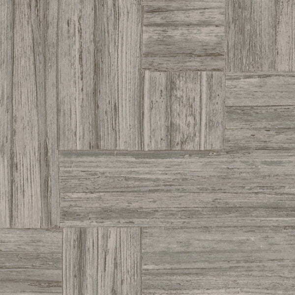 Tesselle Brown Wallpaper