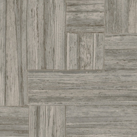 Tesselle Brown Wallpaper
