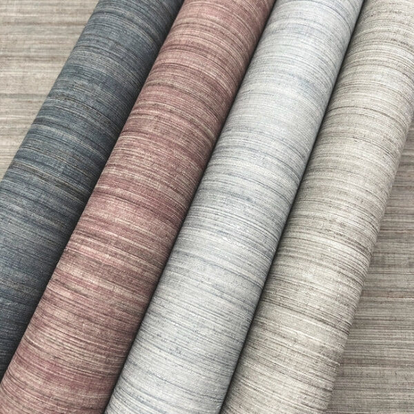 Tasar Silk Blue Wallpaper