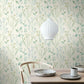 Alpine Botanical White Wallpaper