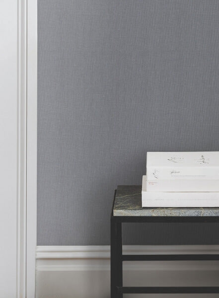 Crosshatch Navy String Wallpaper