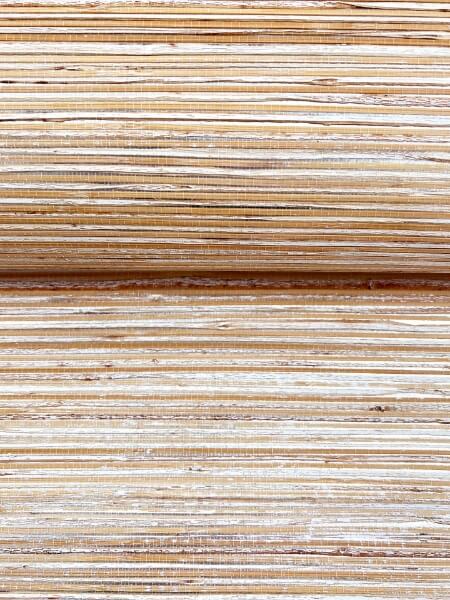 Bamboo White Hemp Blend Wallpaper