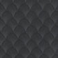 Metallic Black Scallop Wallpaper