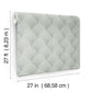 Metallic Light Green Scallop Wallpaper