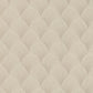 Metallic Beige Gold Scallop Wallpaper
