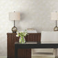 Layered White Lily Pads Wallpaper