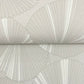 Layered Grey Lily Pads Wallpaper